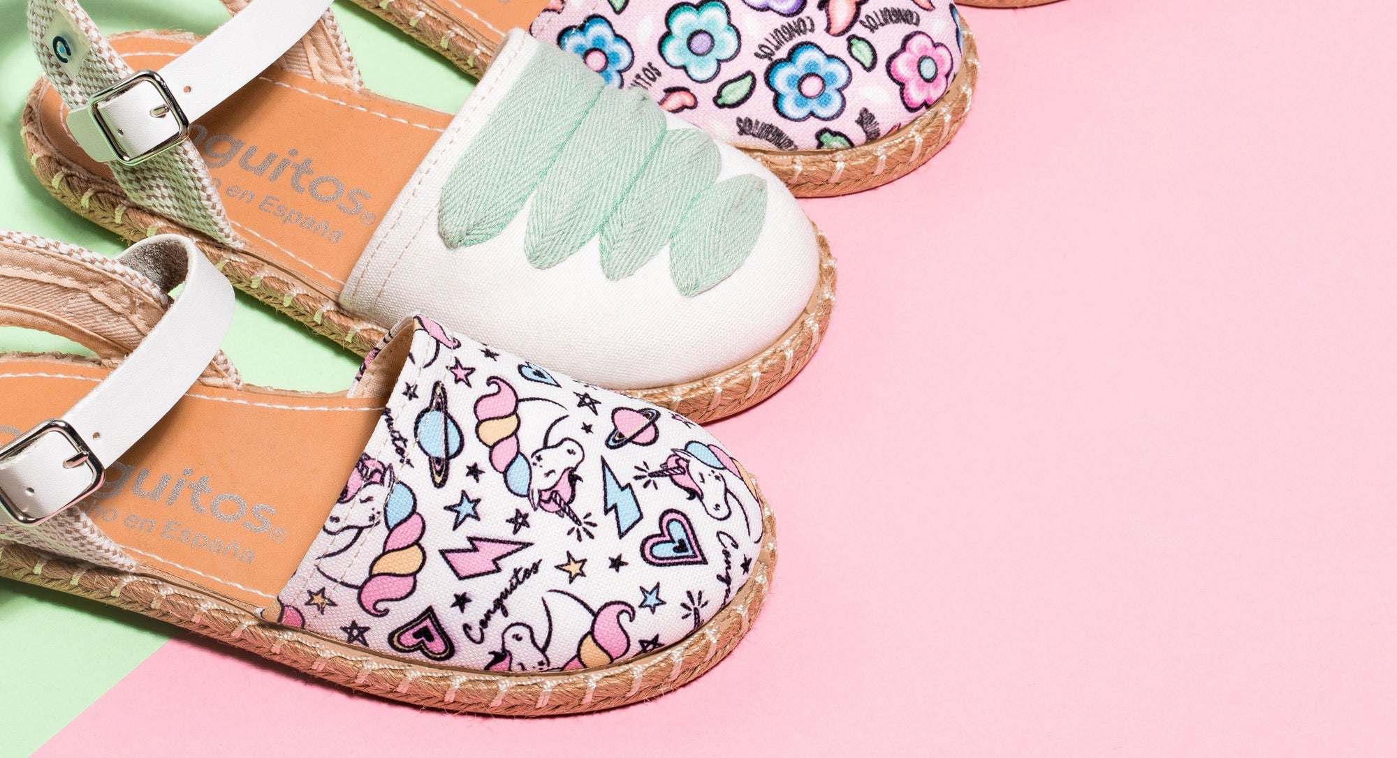 Girl's espadrilles for the summer
