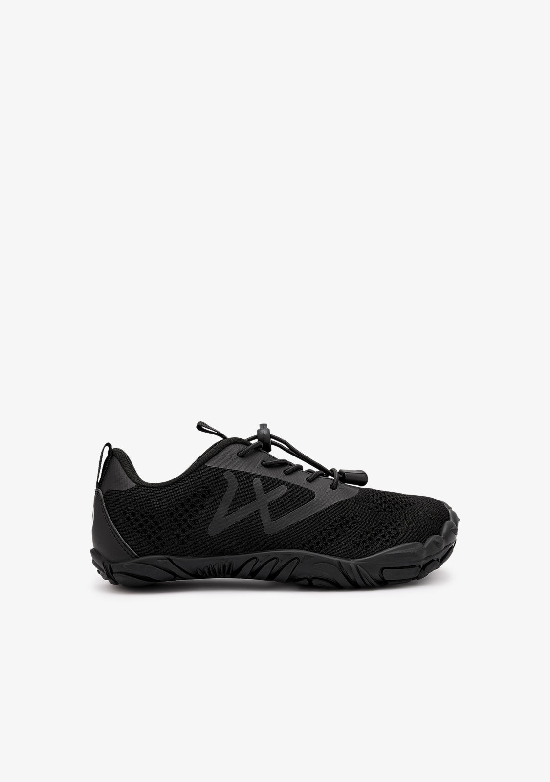 Black Canvas Barefoot Goflex Sneakers