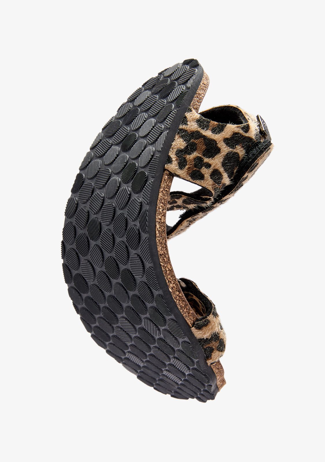 Leopard-Riemen Barefoot GoFlex Sandalen