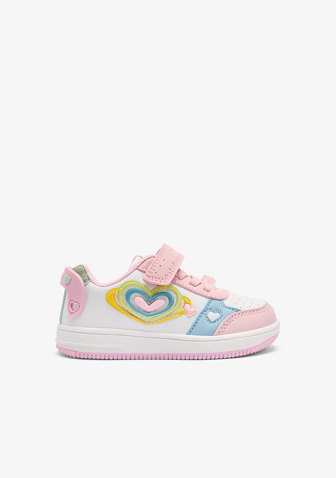 Multi Hearts Light Sneakers