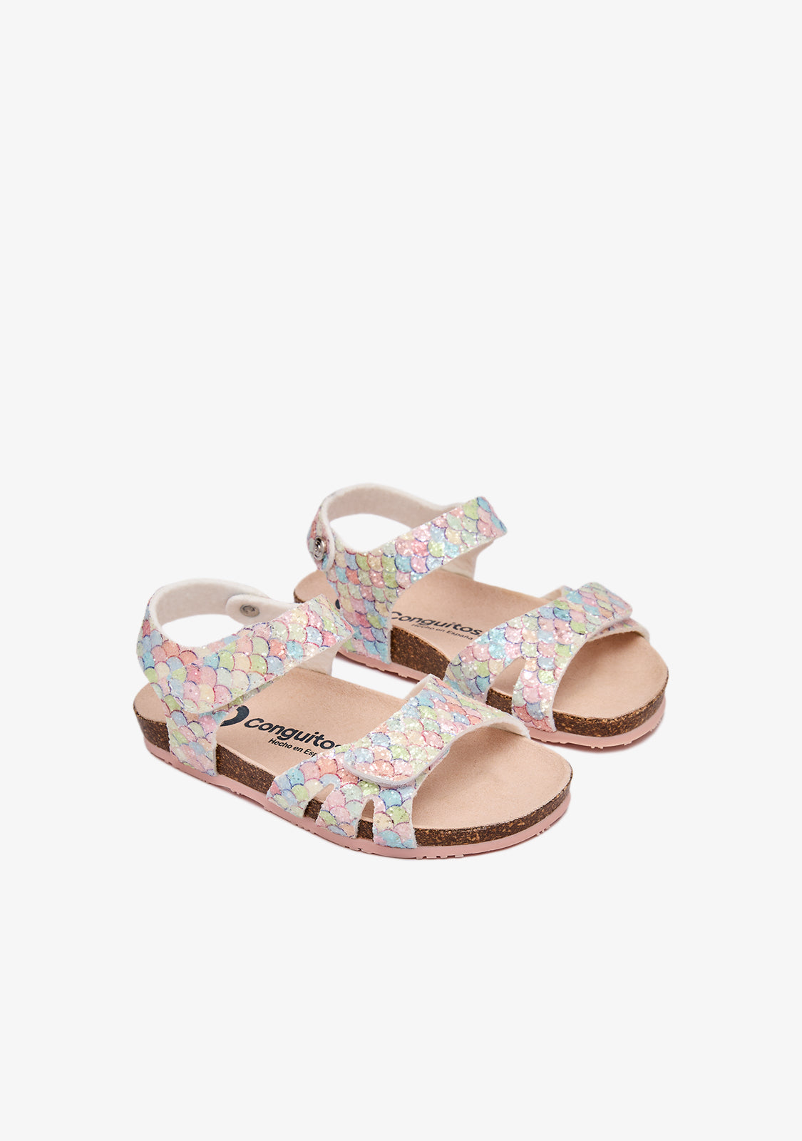 Sandales Bio Sirène Multi Paillettes