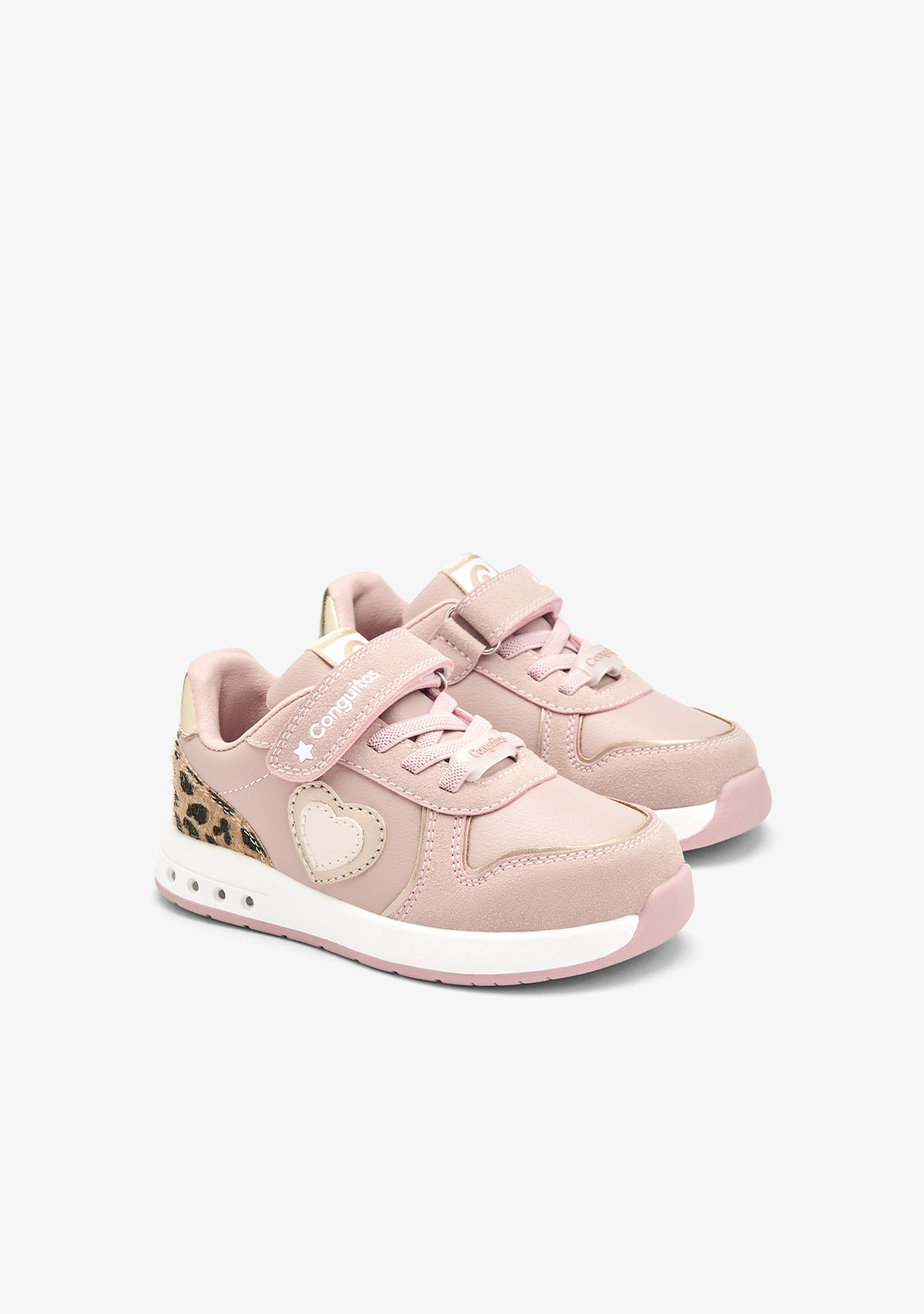 Barefoot Jogging Light Sneakers Pink