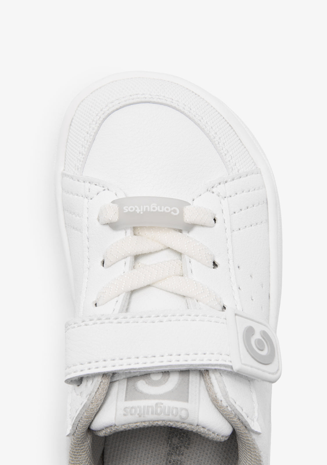 Chaussures d'école de sport pieds nus Goflex à sangle grise