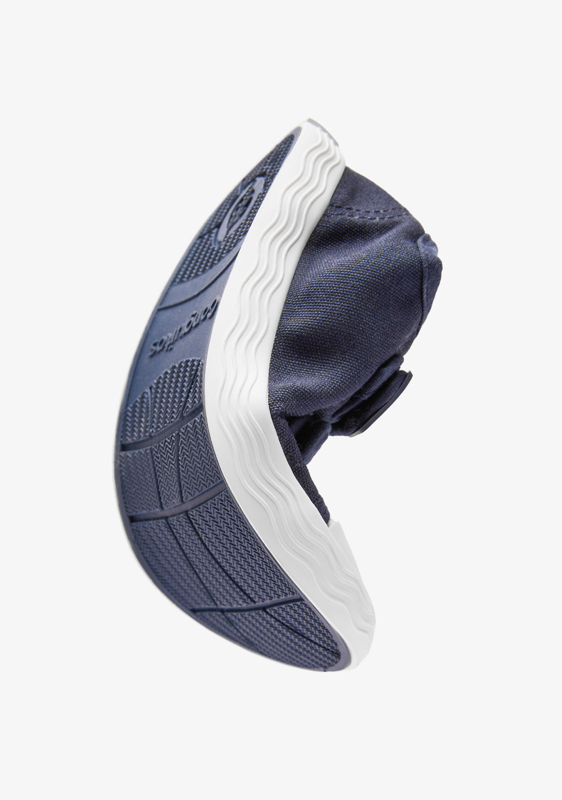 Baskets Goflex Barefoot toile bleu marine