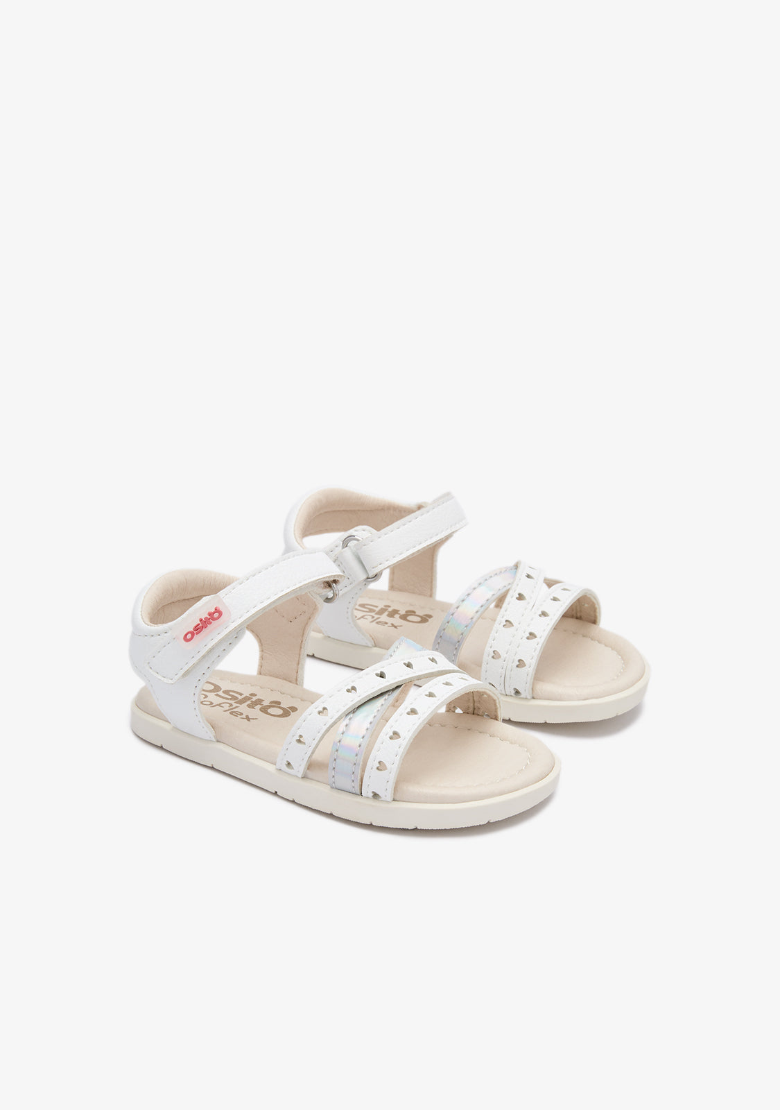 Sandalias Barefoot Goflex Tiras Corazones