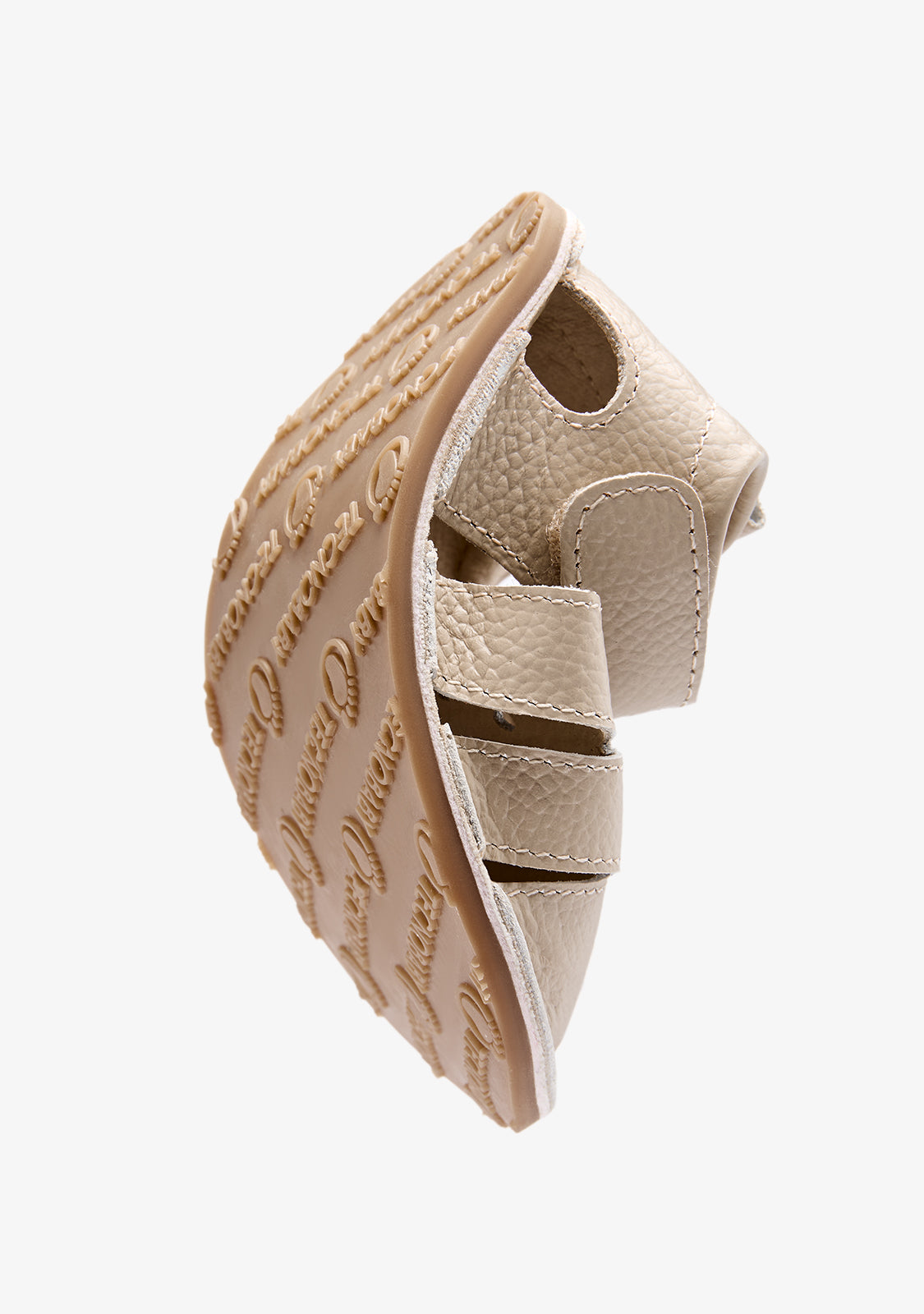 Beigefarbene geschlossene Sandalen von Barefoot für Babys