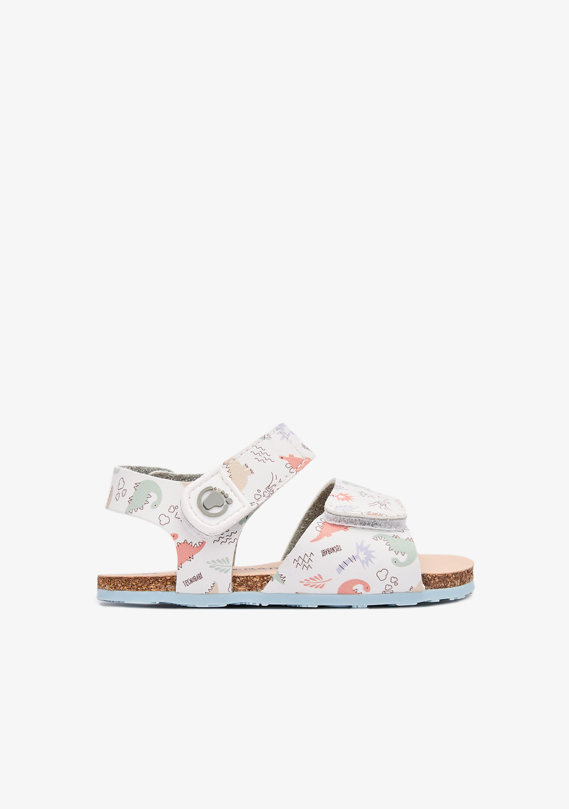 Multi Dino Barefoot Sandals