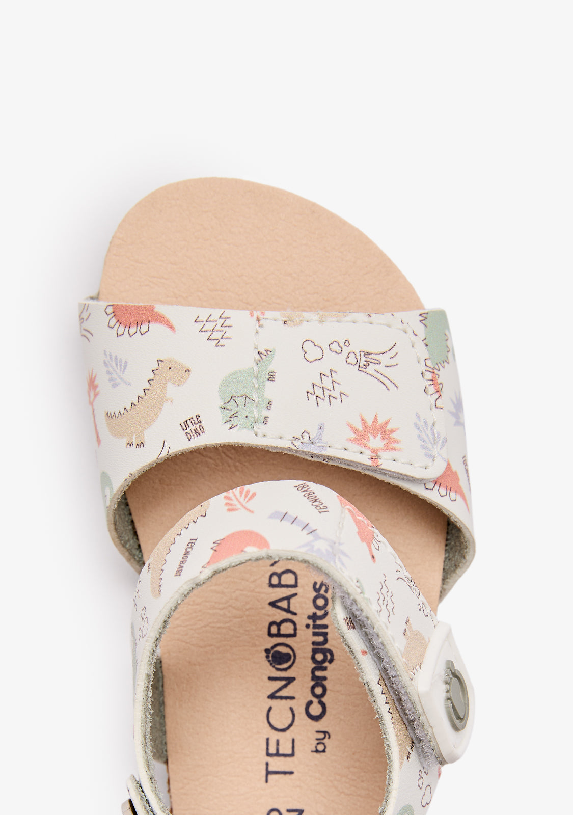 Multi Dino Barefoot Sandals
