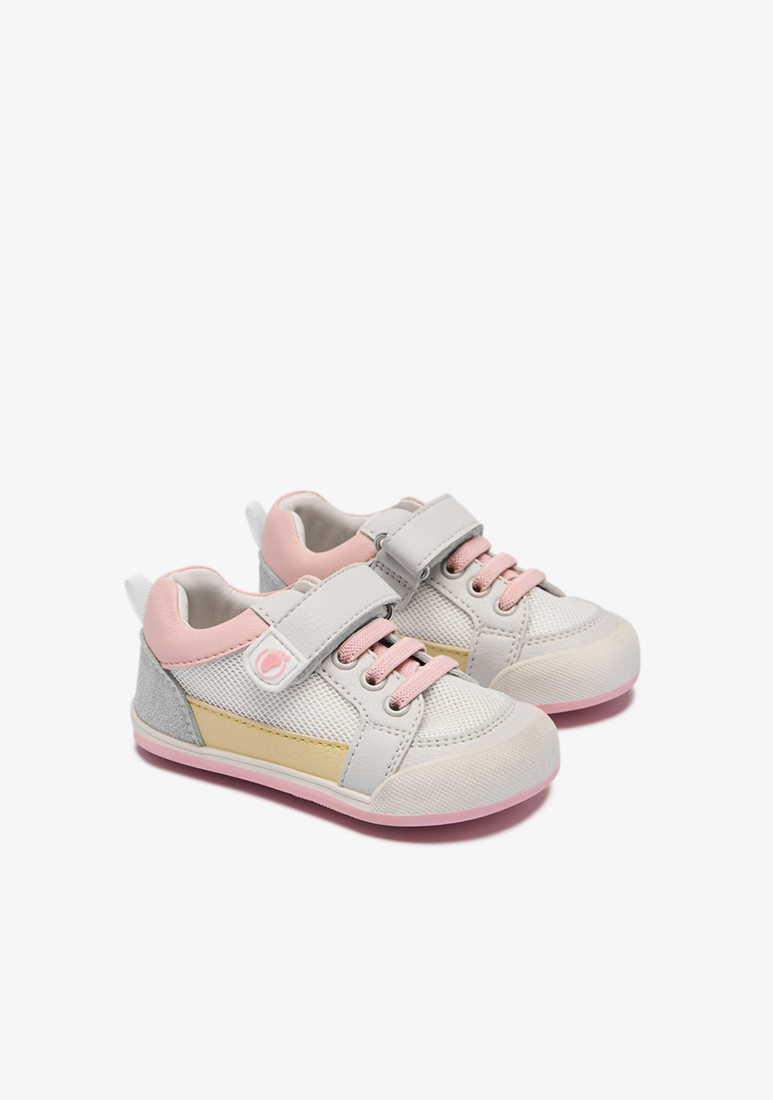 Pink Mesh Respecful Casual Sneakers