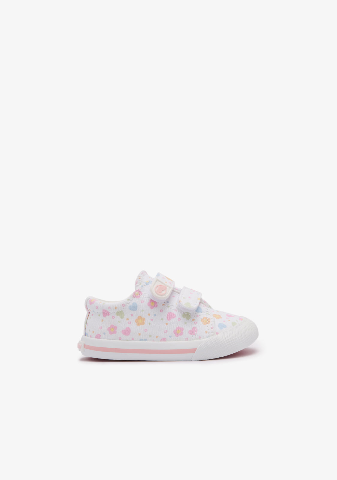 Multi Heart Canvas Respectful Sneakers