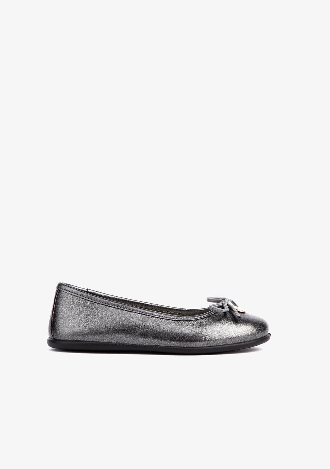 B&W JUNIOR Shoes Girl's Lead Metallized Ballerinas