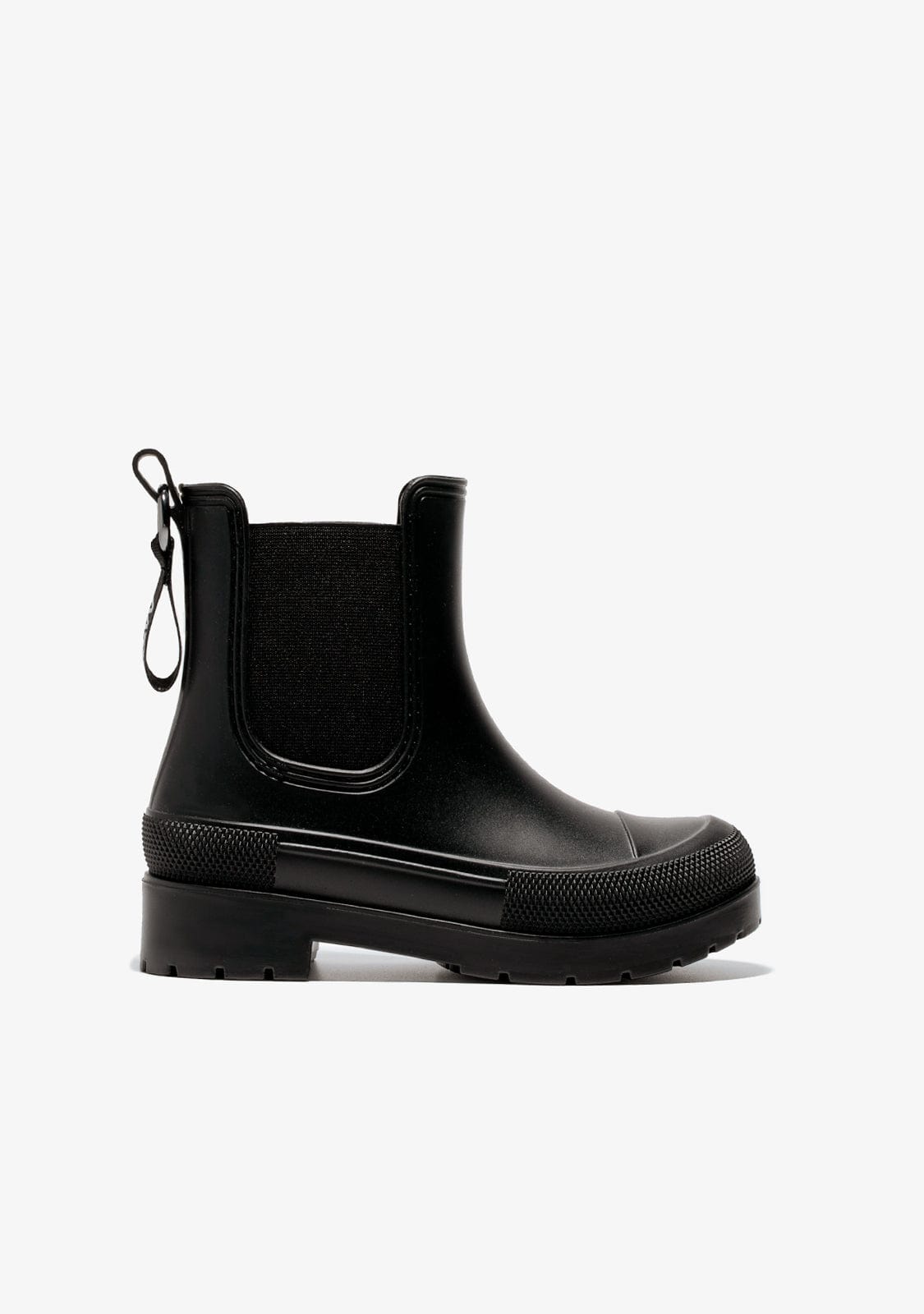B&W Unisex Black Waterproof Boots - Main Image