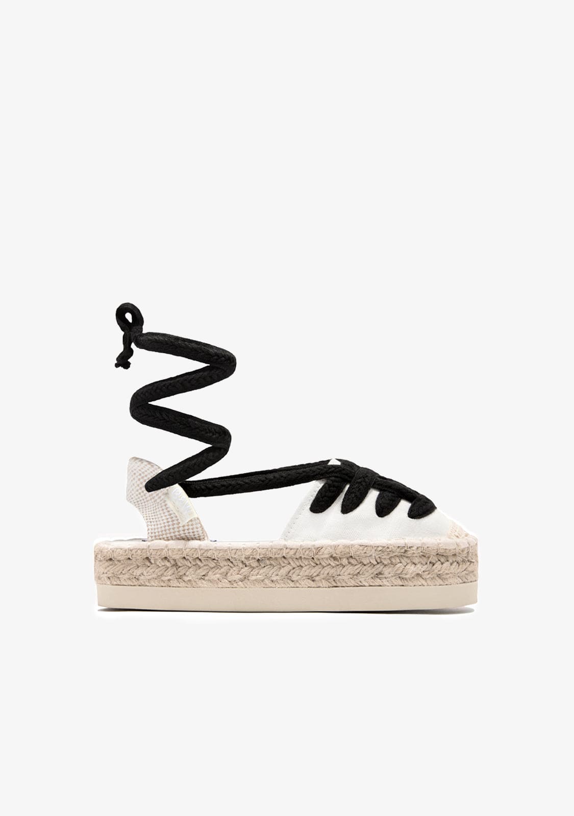 B&W JUNIOR TIRAS Off White Straps Espadrilles B&W