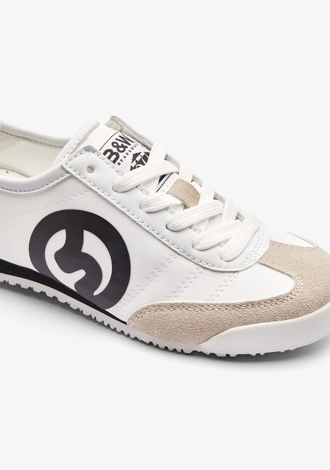 B&W JUNIOR ZAPATOS / SNEAKERS / TENNIS White Logo Laces Sneakers