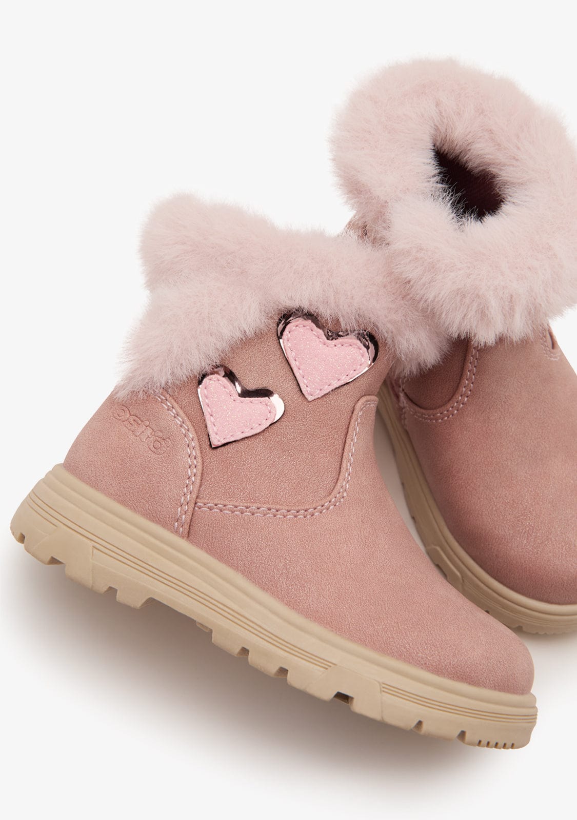 CONGUITOS Baby's Pink Hearts Boots