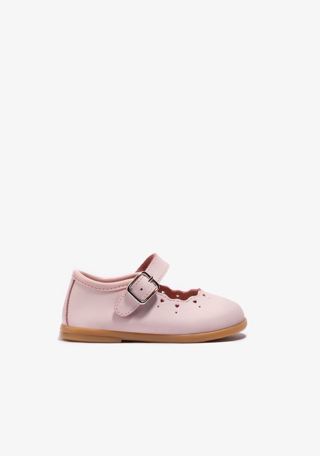 CONGUITOS BAILARINAS Baby´s Pink Buckle Mary Janes