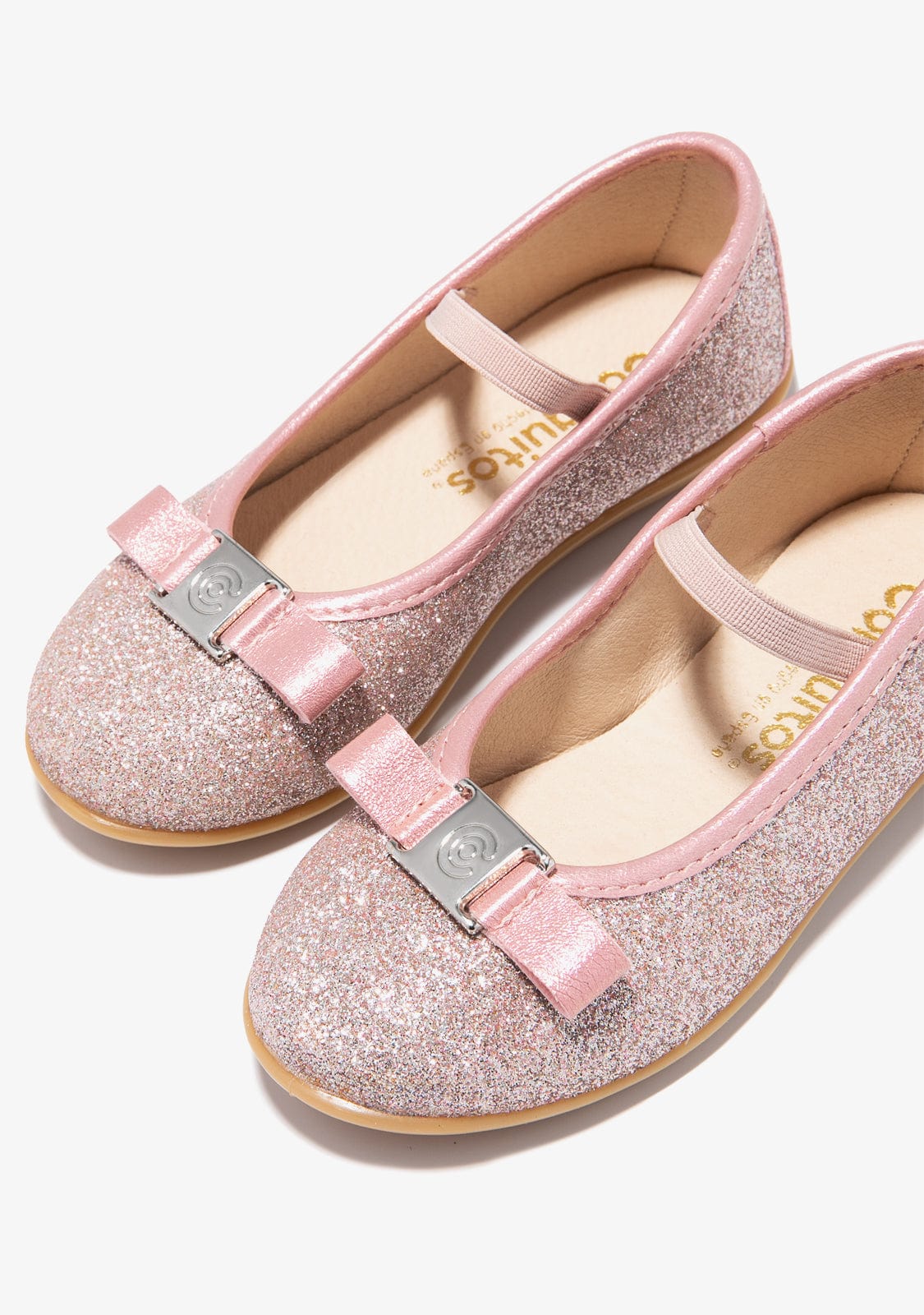 CONGUITOS BAILARINAS Glitter Pink Ballerinas