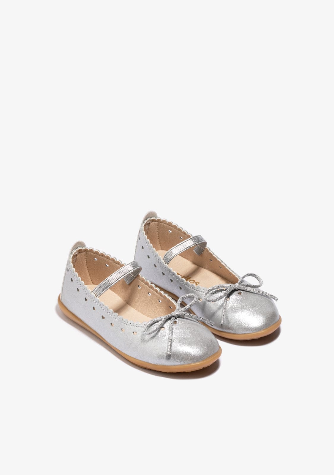 CONGUITOS BAILARINAS Silver Bow Ballerinas