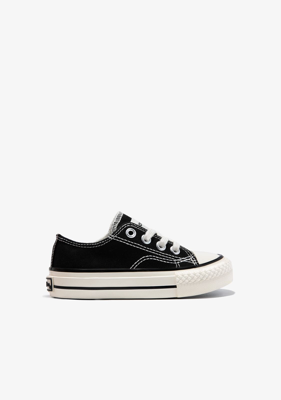 Conguitos BASKET Classic Canvas Sneakers Black