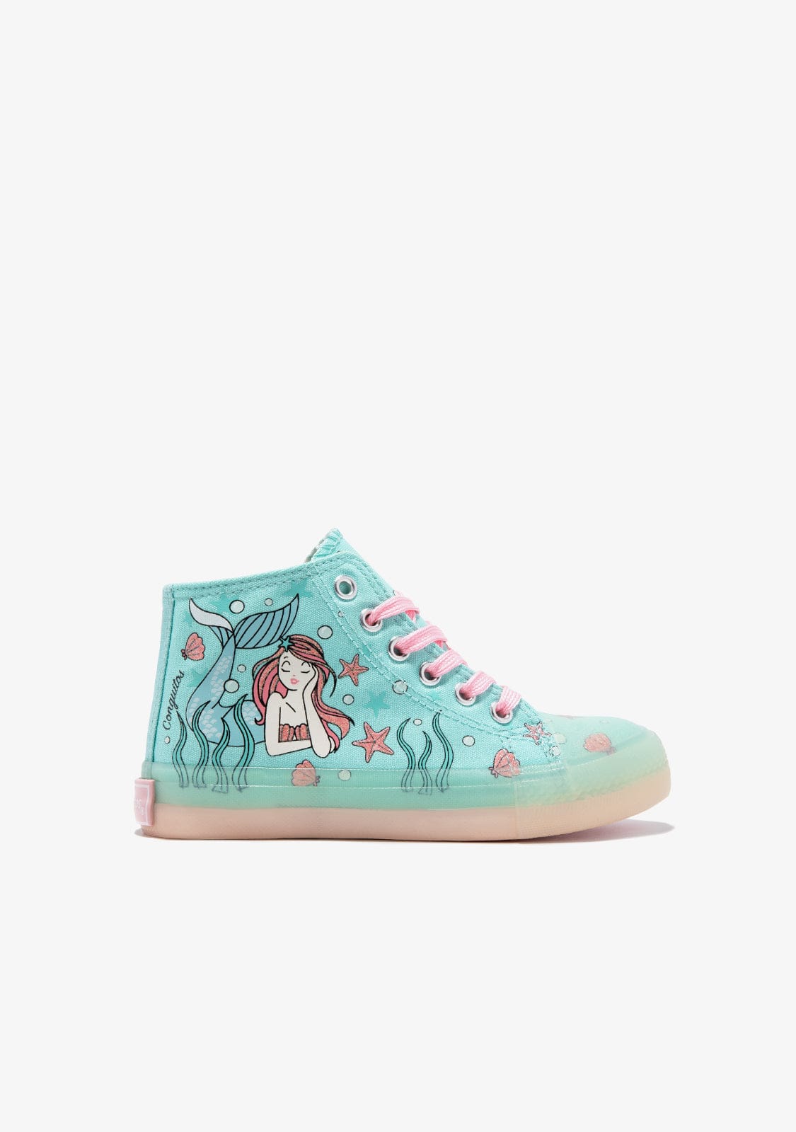 Mermaid converse high tops best sale