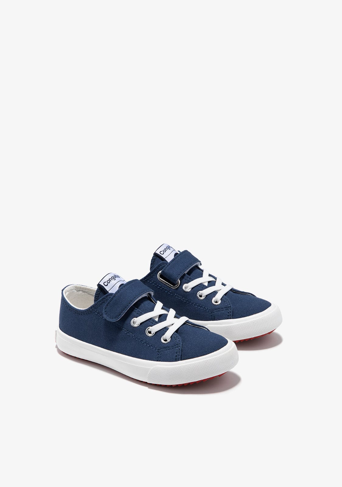 Conguitos BASKET Navy Elastic Laces Sneakers