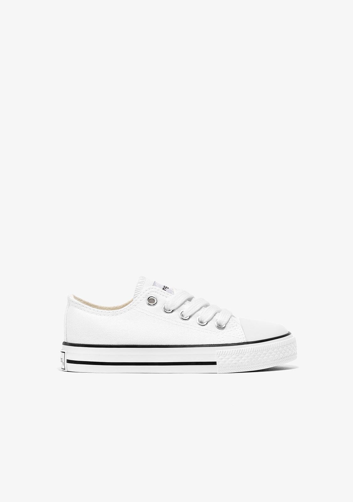 Conguitos BASKET White Classic Canvas Sneakers