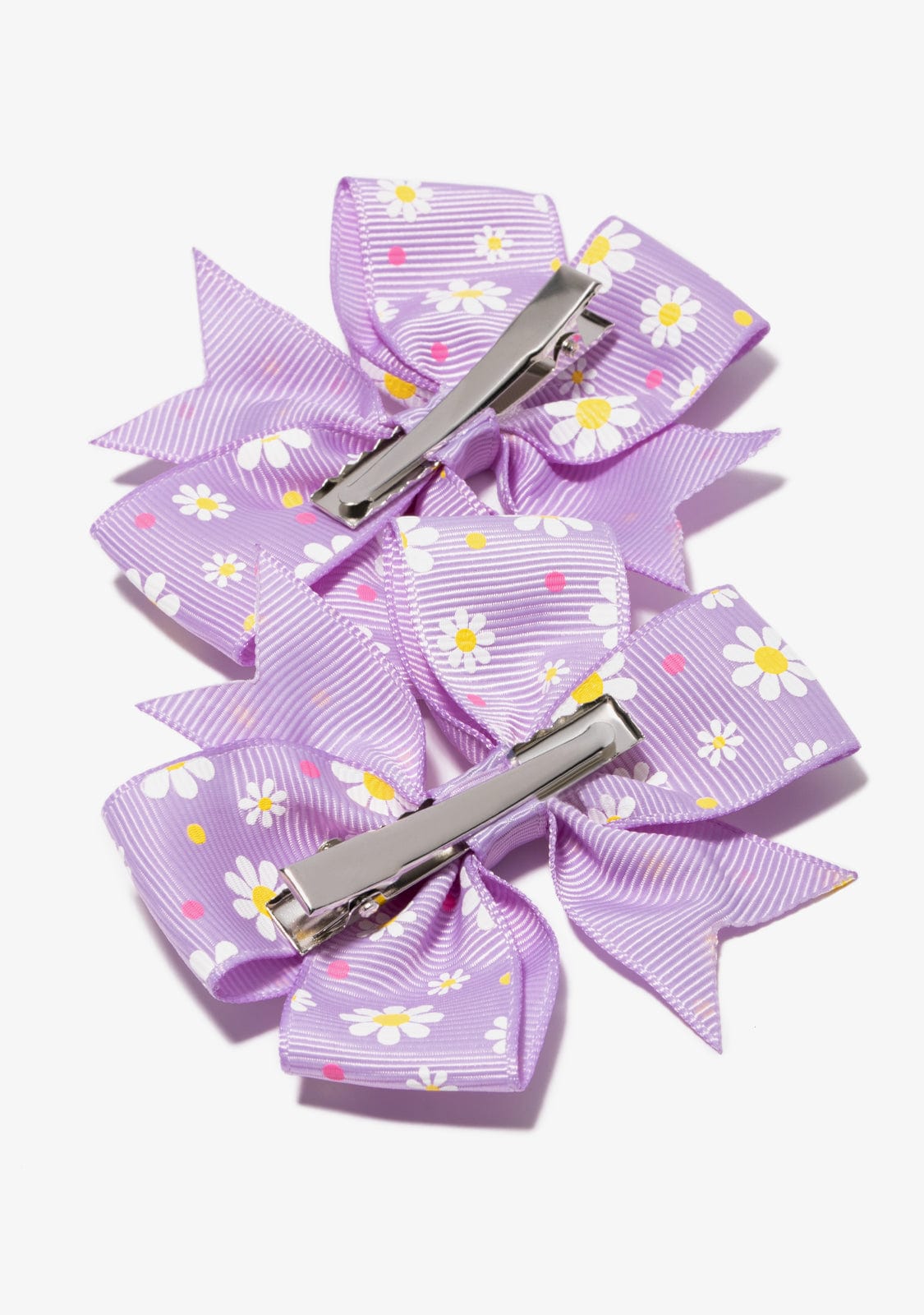 CONGUITOS COLETEROS Malva Flower Bows Set