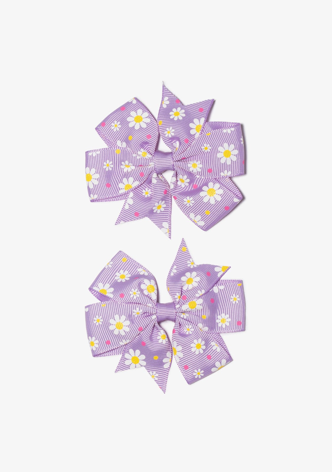 CONGUITOS COLETEROS Malva Flower Bows Set