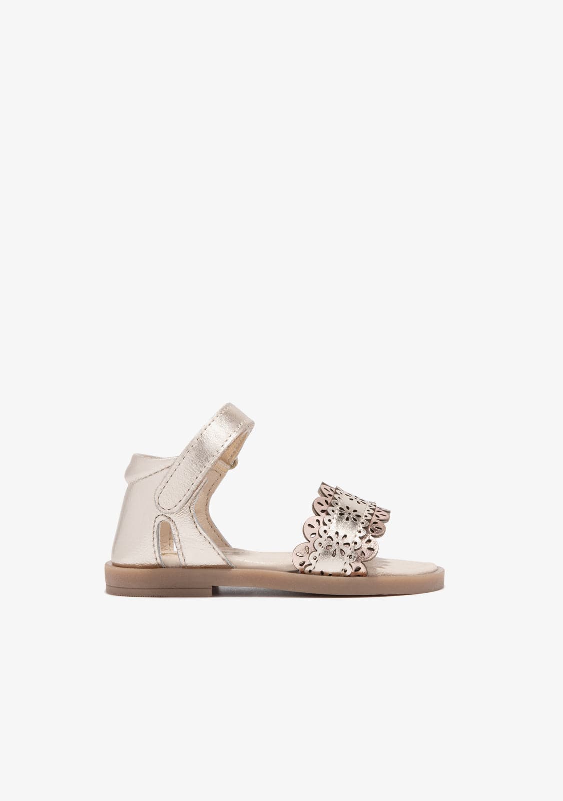 CONGUITOS HEBILLAS Baby´s Gold Buckle Sandals