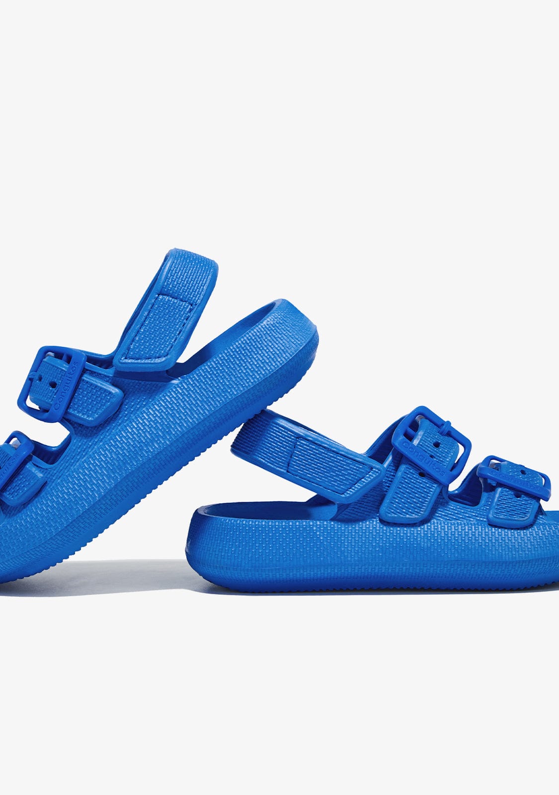 CONGUITOS HEBILLAS Blue Eva Sandals