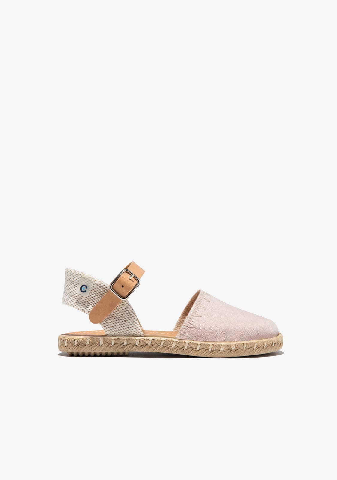 CONGUITOS HEBILLAS Pink Buckle Embroidery Espadrilles