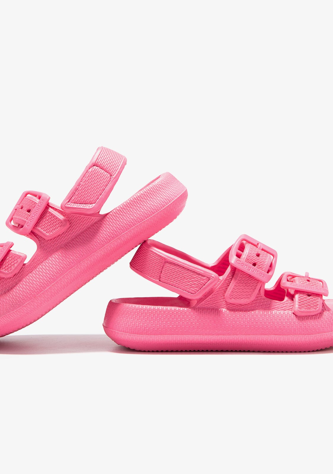 CONGUITOS HEBILLAS Pink Eva Sandals