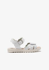 CONGUITOS HEBILLAS White Wave Sandals