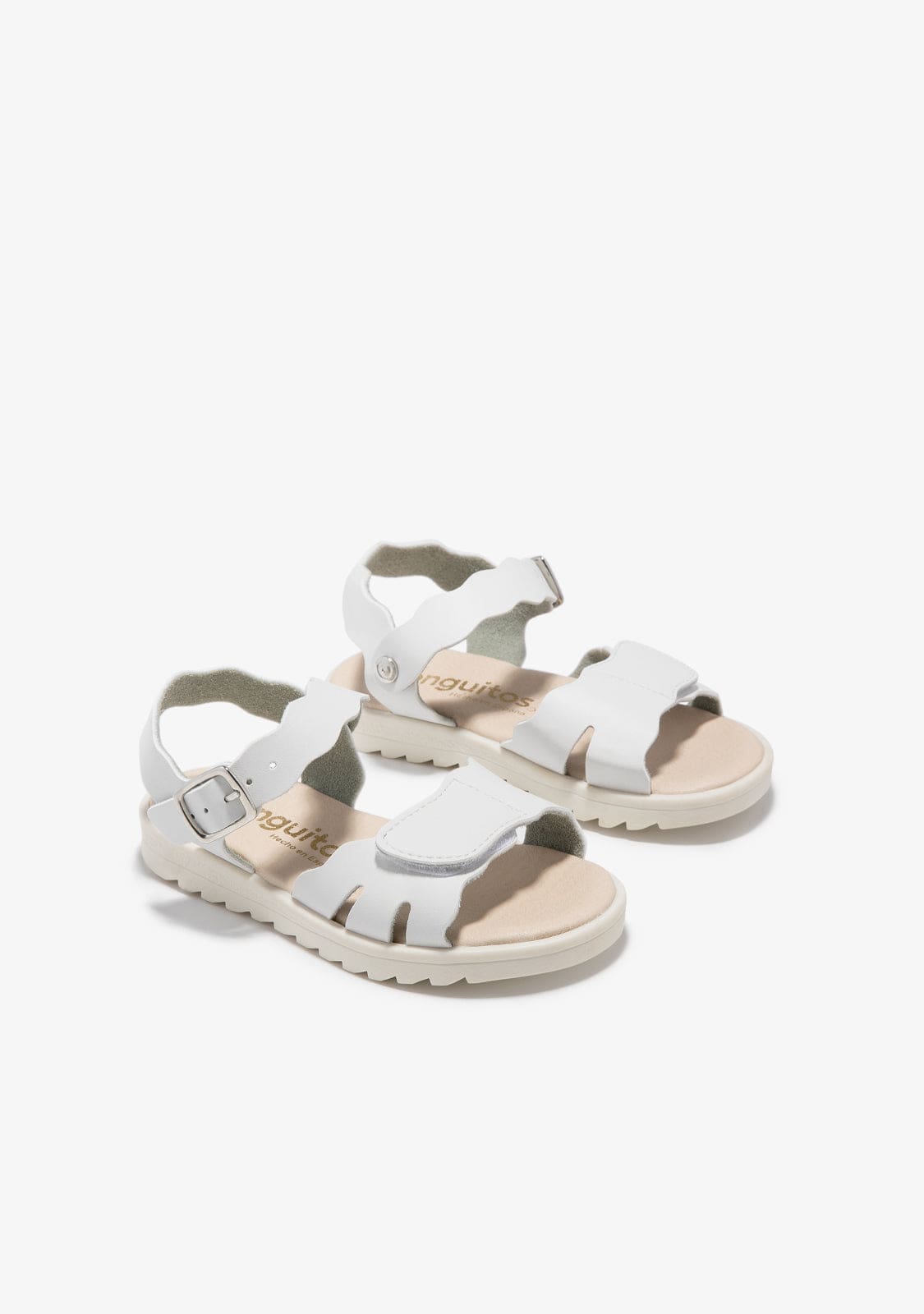 CONGUITOS HEBILLAS White Wave Sandals