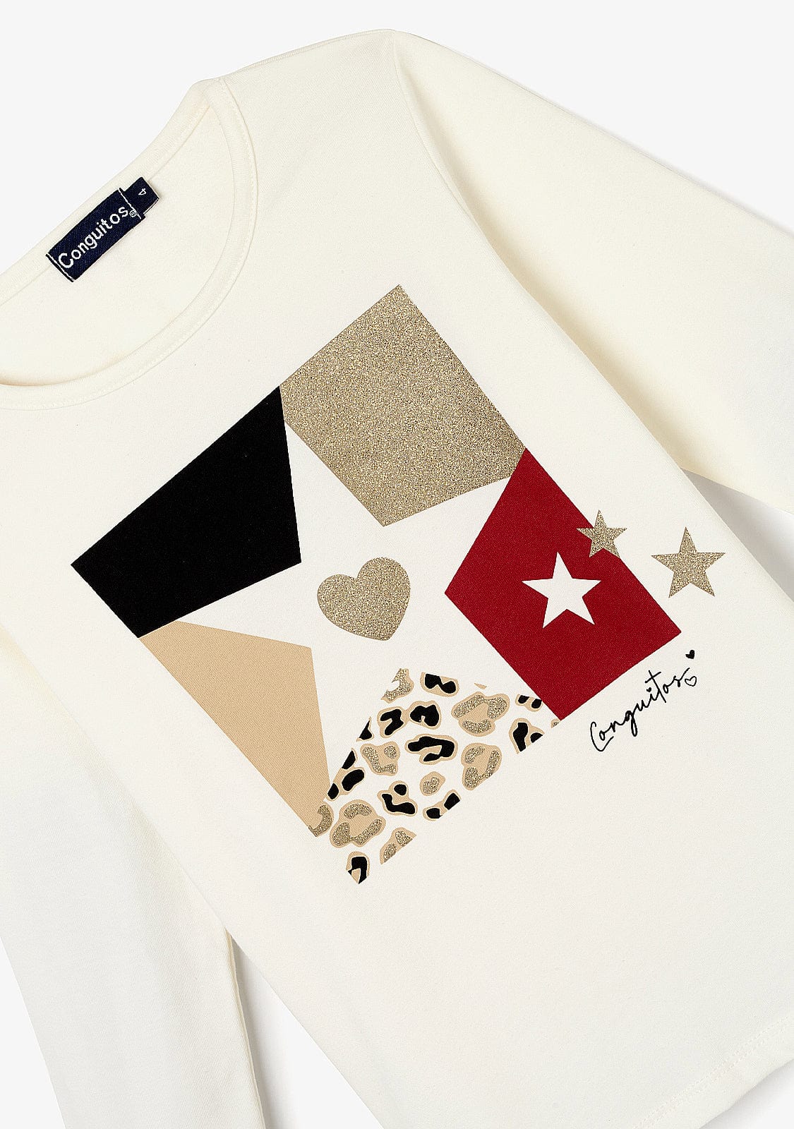 CONGUITOS ROPA / CAMISETAS / MANGA CORTA Off White Star Patchwork T-Shirt