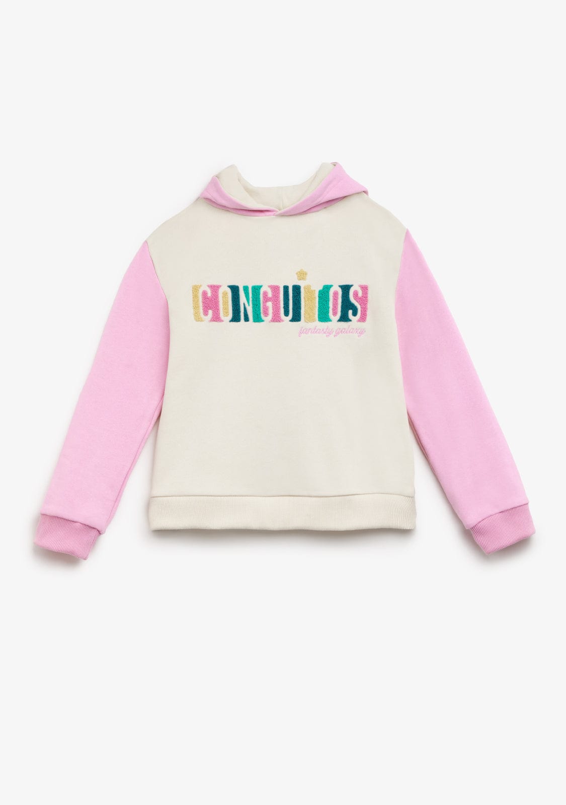 CONGUITOS ROPA / SUDADERAS / SUDADERAS CON CAPUCHA Multicolour Plush Embroidery Hoddie