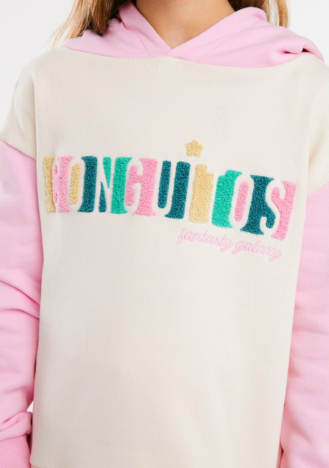 CONGUITOS ROPA / SUDADERAS / SUDADERAS CON CAPUCHA Multicolour Plush Embroidery Hoddie
