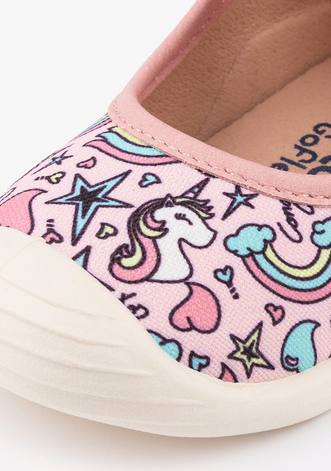 CONGUITOS Shoes Baby's Pink First Steps Unicorn Mary Janes