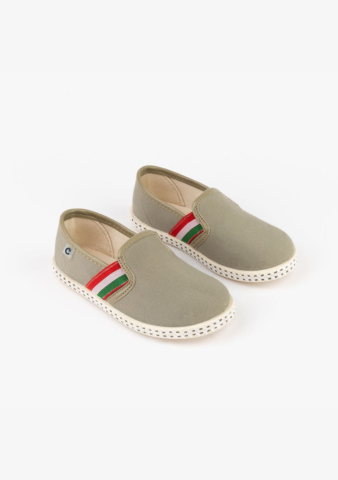 CONGUITOS Shoes Boy's Khaki Canvas