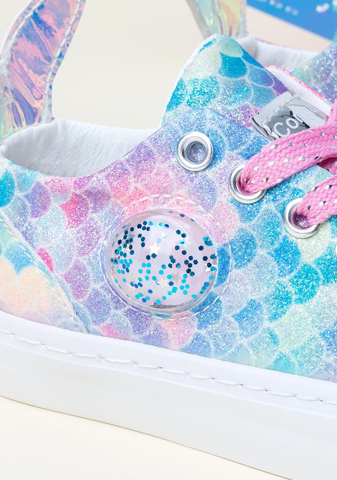 CONGUITOS Shoes Girl's Mermaid Sneakers