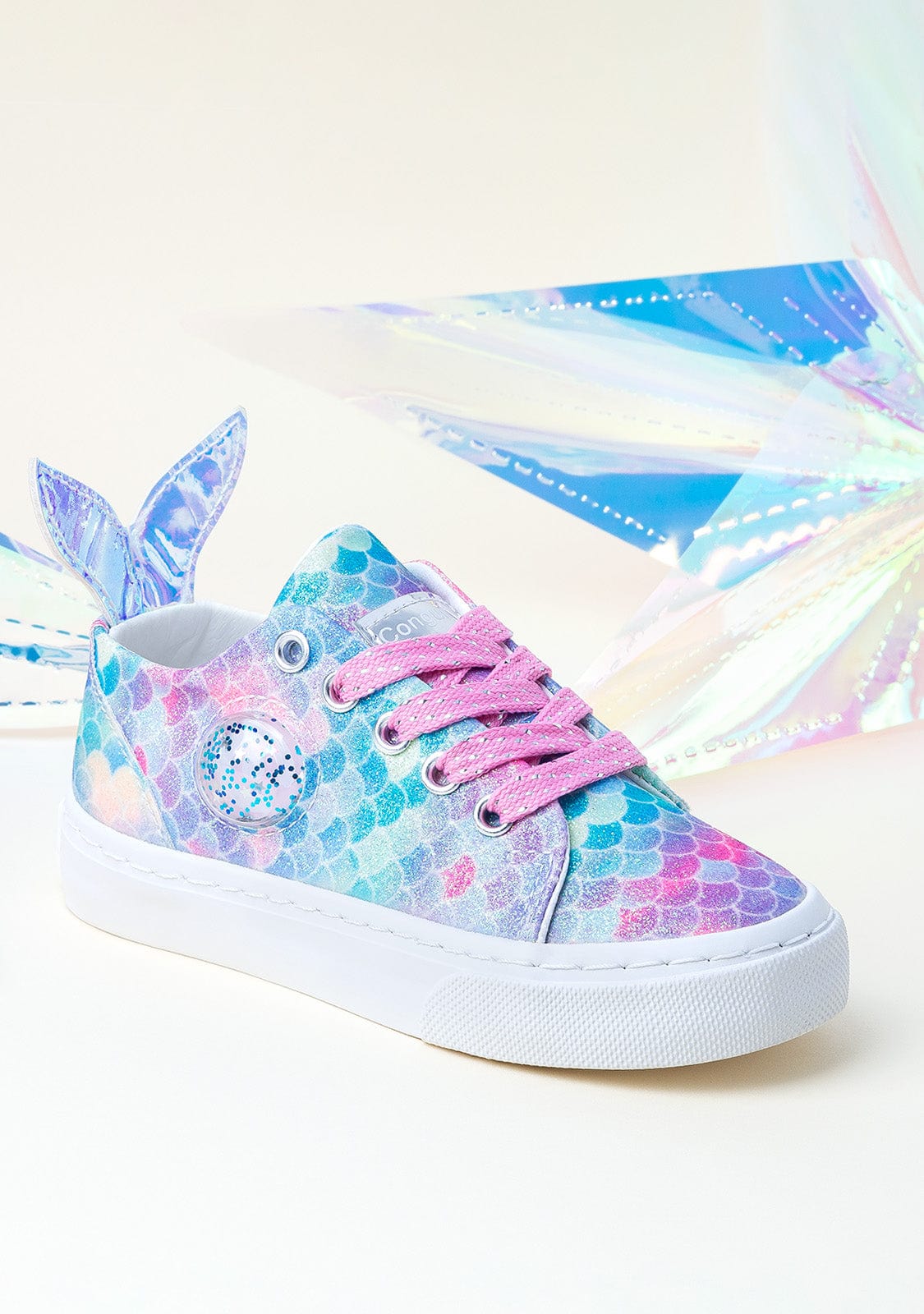 CONGUITOS Shoes Girl's Mermaid Sneakers