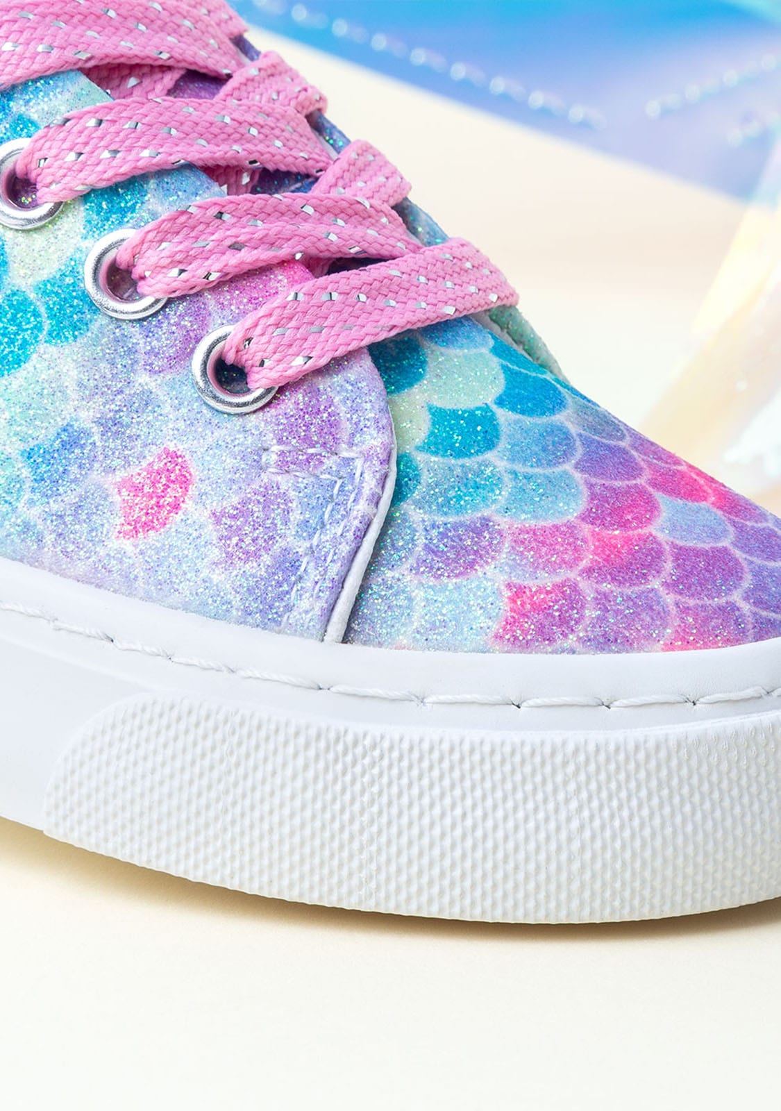 CONGUITOS Shoes Girl's Mermaid Sneakers
