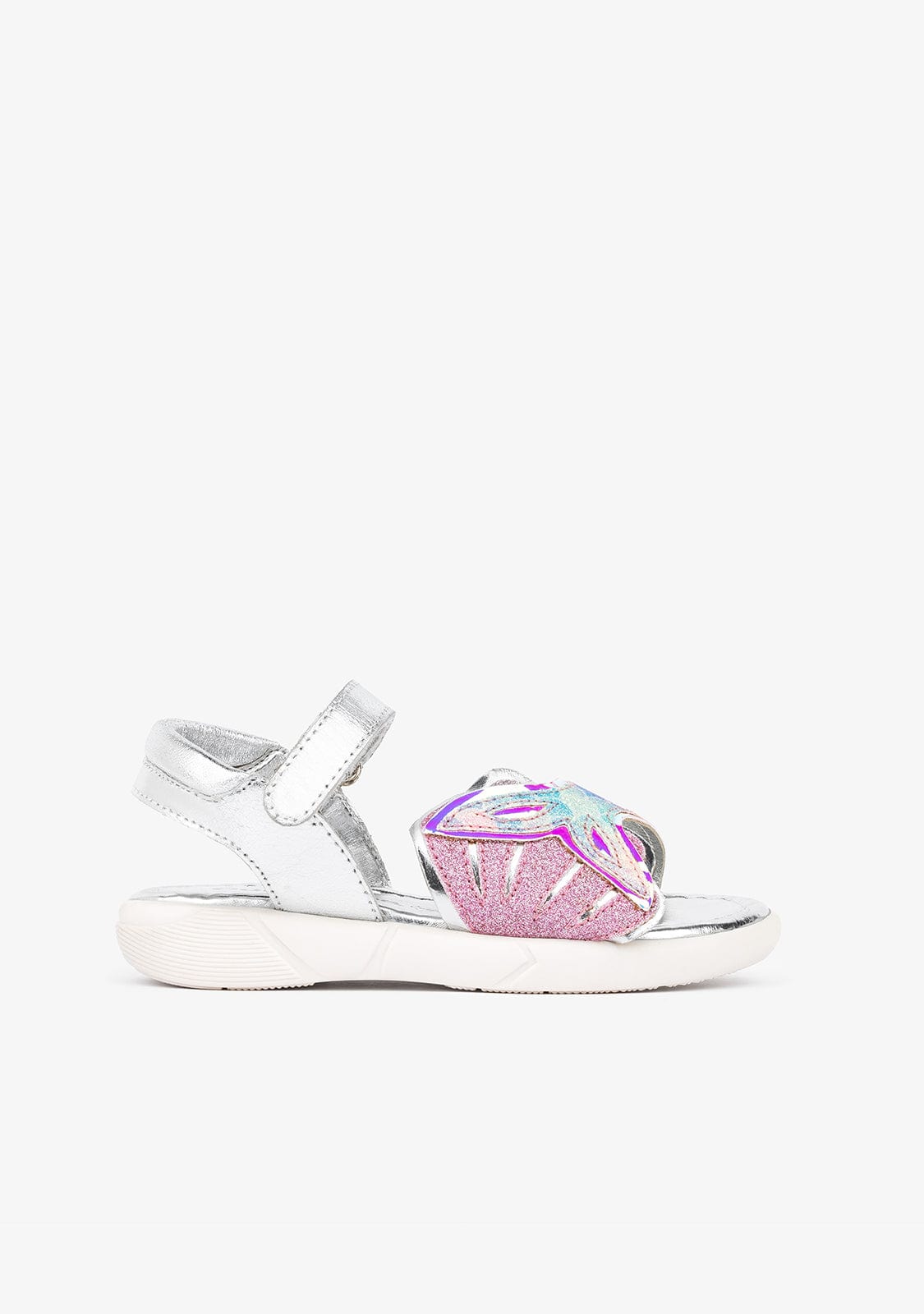 CONGUITOS Shoes Girl's Multicolor Mermaid Leather Sandals