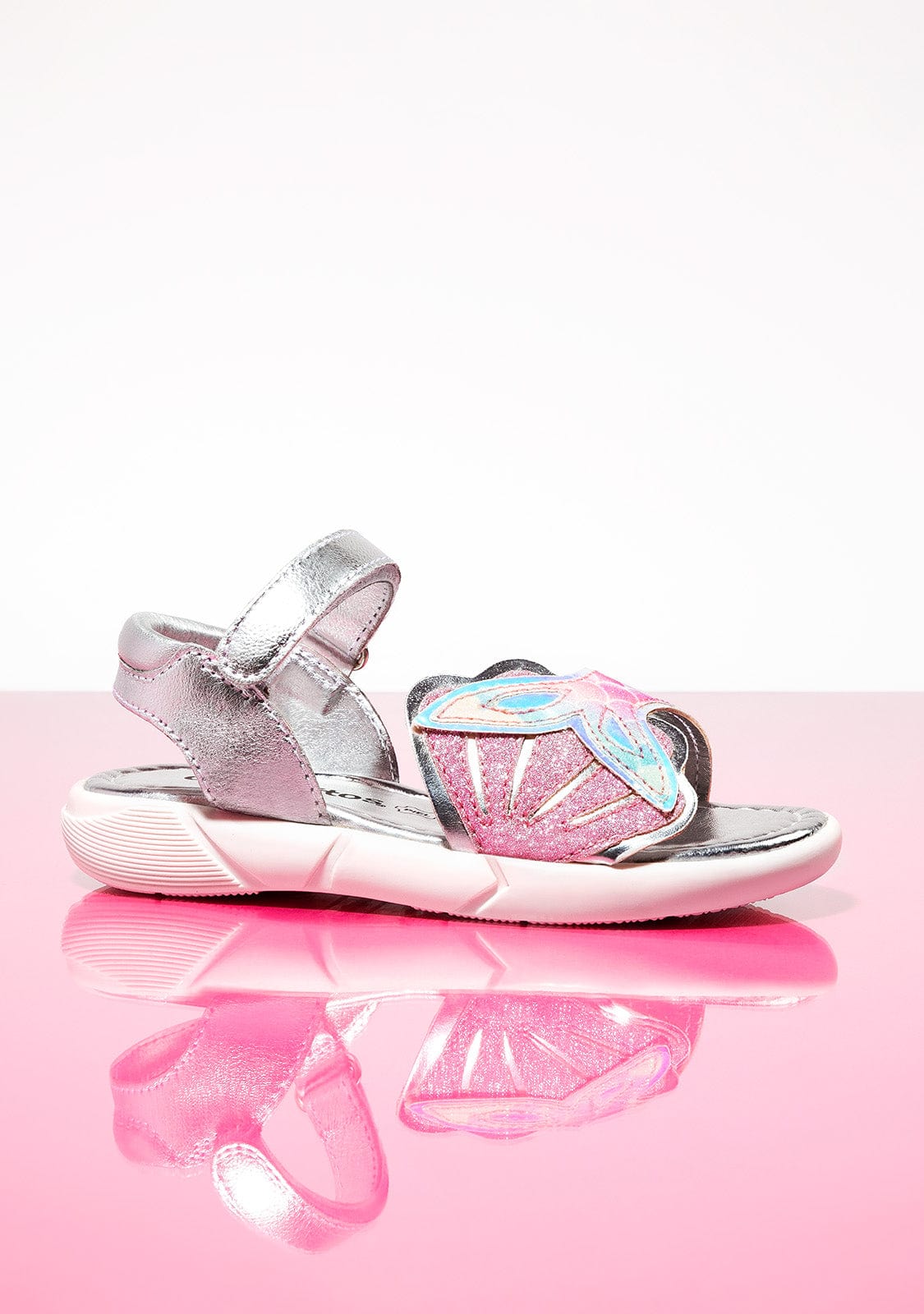 CONGUITOS Shoes Girl's Multicolor Mermaid Leather Sandals