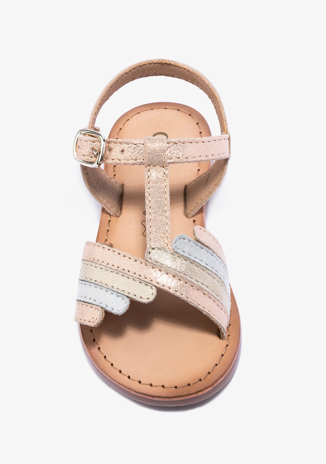 CONGUITOS Shoes Girl's Multicolour Buckle Sandals Napa