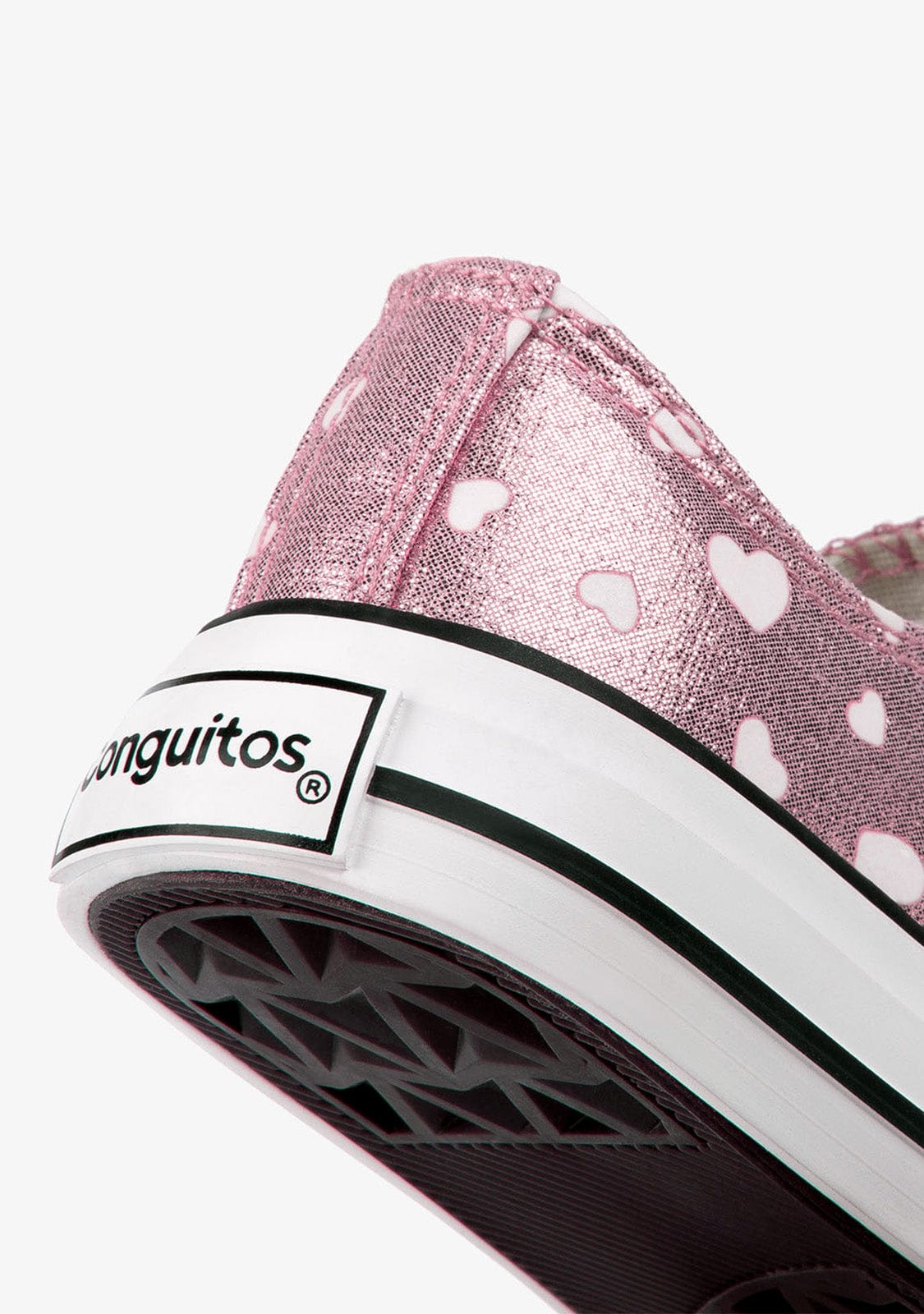 CONGUITOS Shoes Girl's Pink Glows in the Dark Sneakers