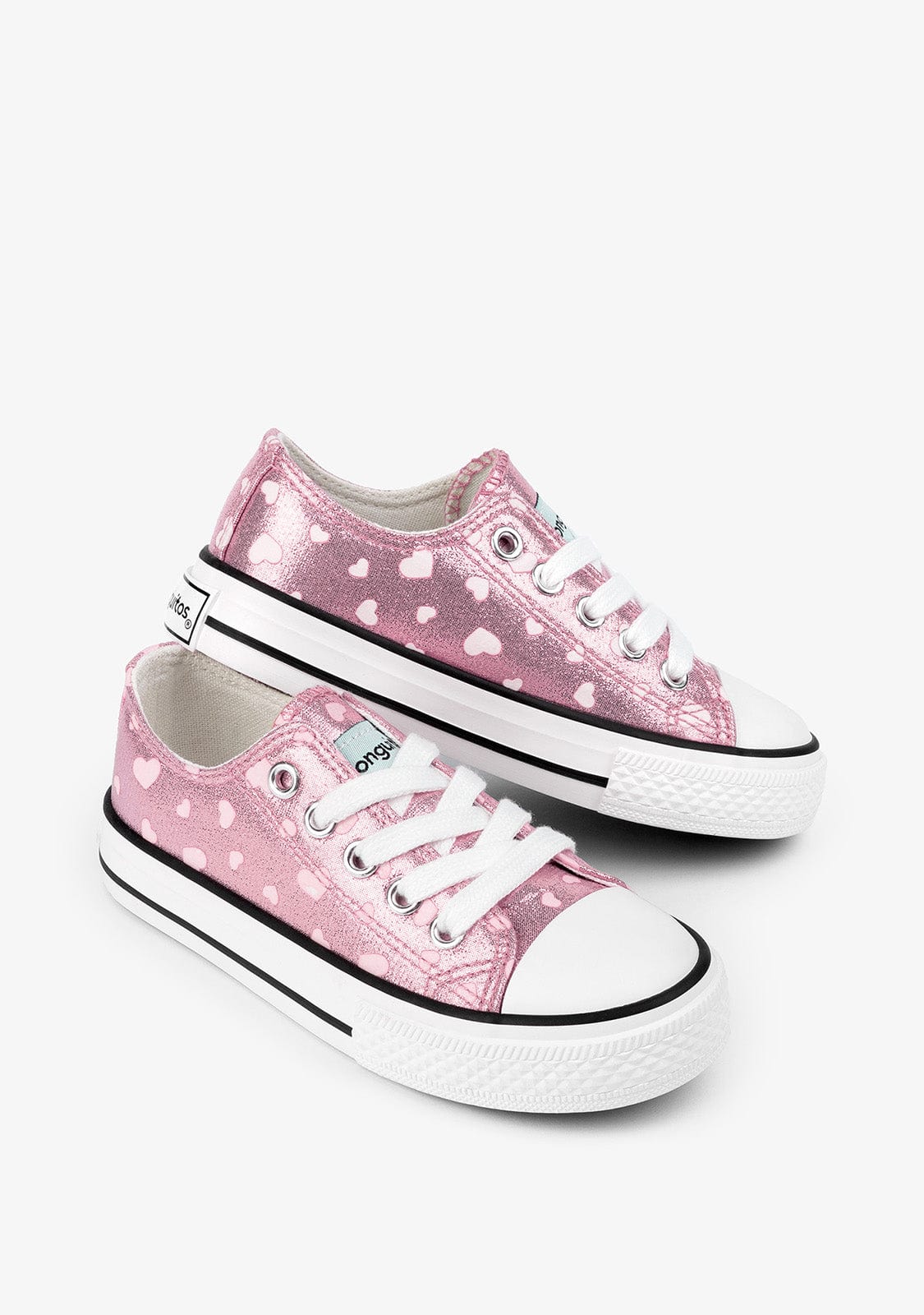 CONGUITOS Shoes Girl's Pink Glows in the Dark Sneakers