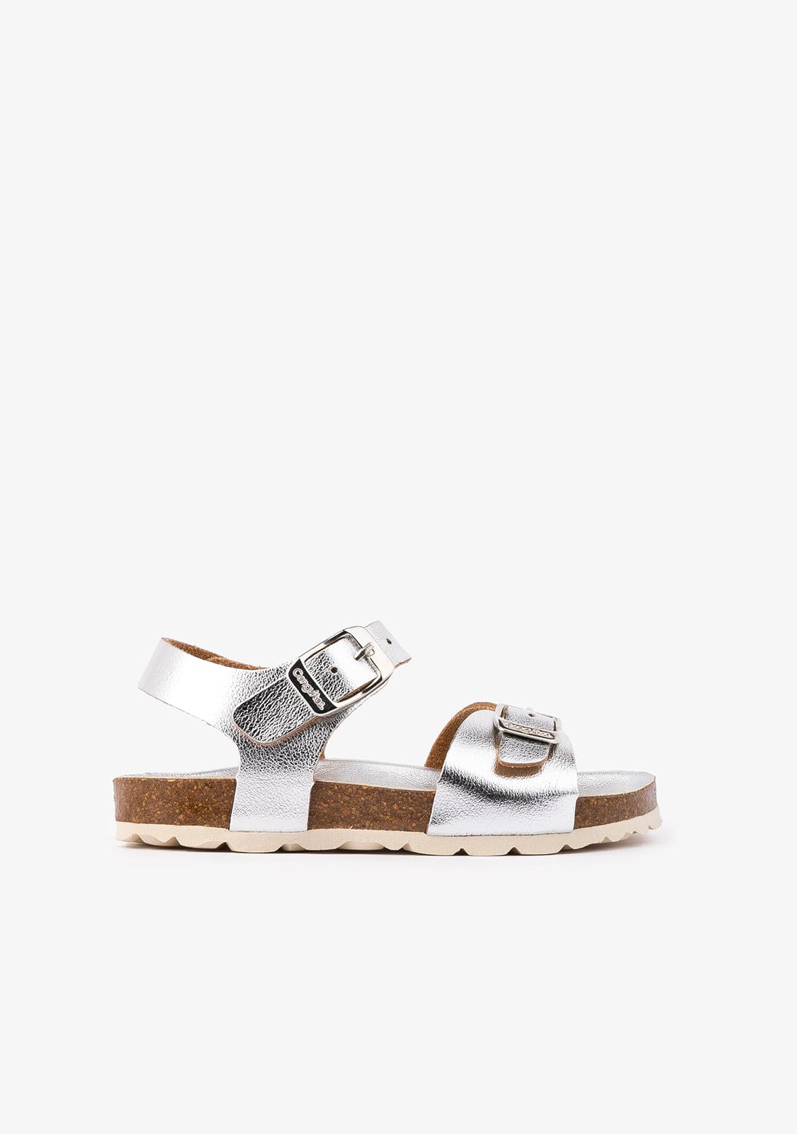 CONGUITOS Shoes Girl's Silver Bio Sandals