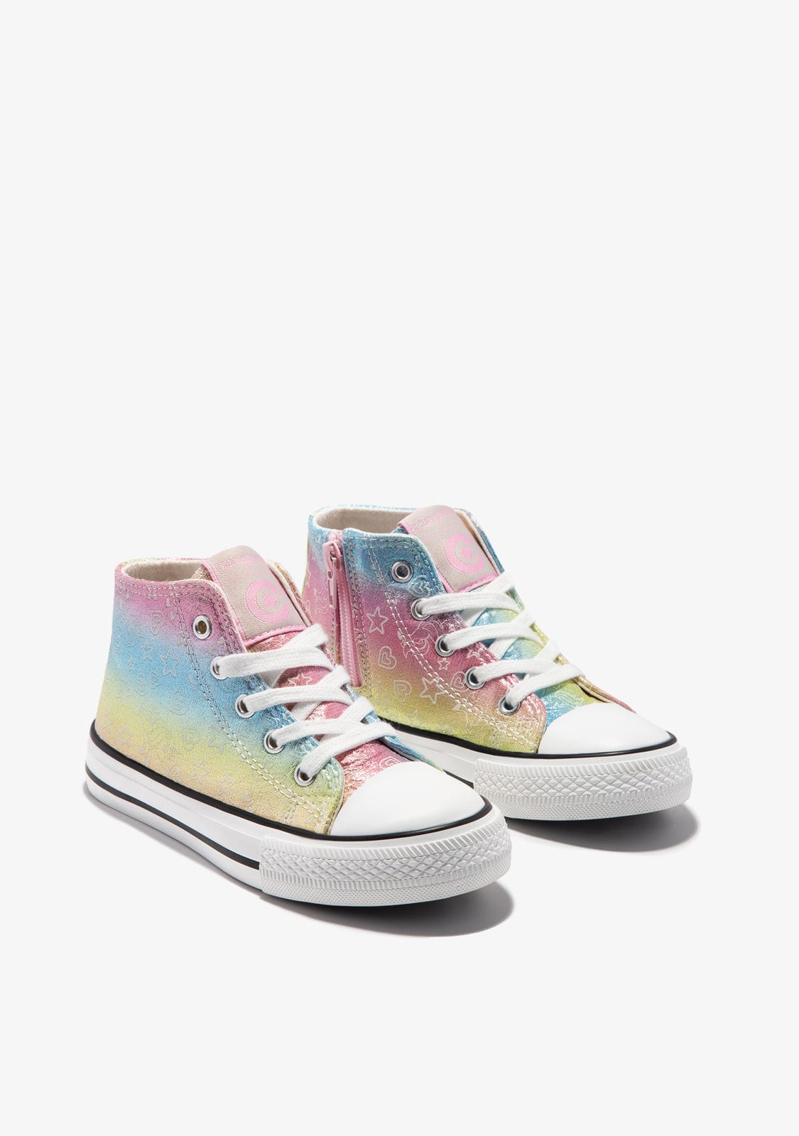 CONGUITOS Shoes Multicolour Glow In The Dark High Top Sneakers