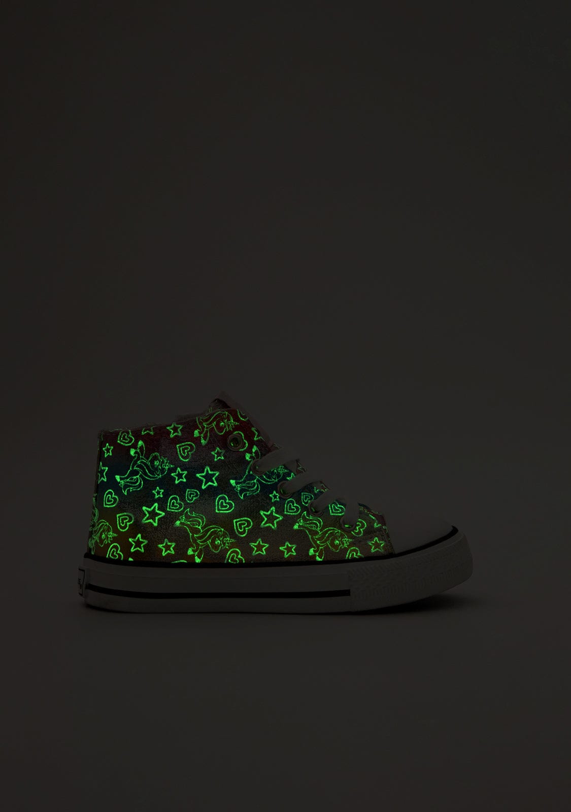 CONGUITOS Shoes Multicolour Glow In The Dark High Top Sneakers